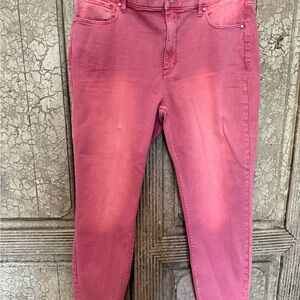 Women's Pink /coral Jeans